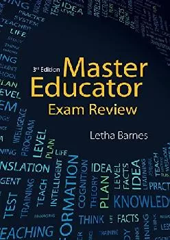 PDF-[EBOOK] - MASTER EDUCATOR EXAM REVIEW-3E