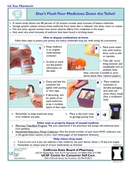 How to dispose medications at home