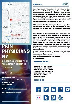 Pain Physicians NYC