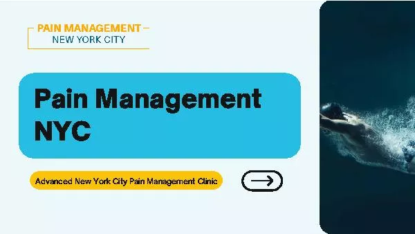 Pain Management NYC