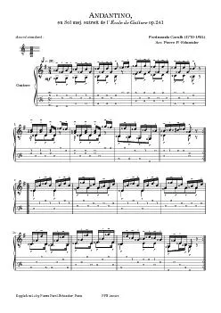 Carulli - Andantino op. 241-05