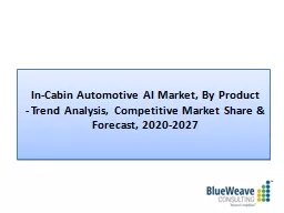 In-Cabin Automotive AI Market Insight, Trends