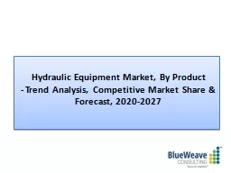 Hydraulic Equipment Market Growth