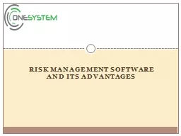 Risk Management Software And Its Advantages