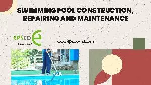 Swimming pool Cleaning service