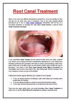 PDF-Root Canal Treatment