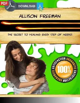 One Minute Herpes Cure PDF. EBook by Allison Freeman | Free Download Special Report