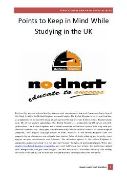Points to Keep in Mind While Studying in the UK