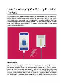 How Overcharging Can Destroy Electrical Devices