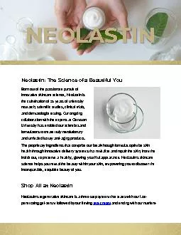 Skin Care | neolastin