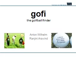 gofi the  golfball  finder