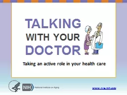 PPT-www.nia.nih.gov TALKING