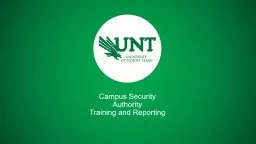 Campus Security Authority