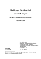 The flypaper effect revisited
