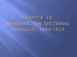 Chapter 18:   Renewing  the Sectional