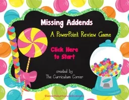 Missing Addends created by