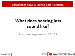 What does hearing loss  sound like?