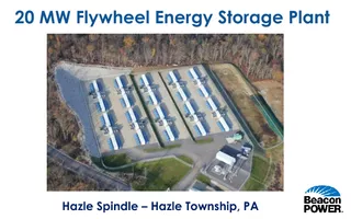 20 MW Flywheel Energy Storage Plant