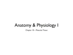 PPT-Anatomy & Physiology I