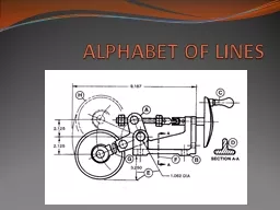 ALPHABET OF LINES OBJECTIVES – Standard VI & Standard VII