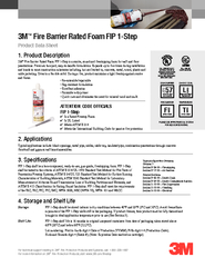 Fire Barrier Rated Foam FIP 1-Step Fire Barrier Rated Foam FIP 1-Step
