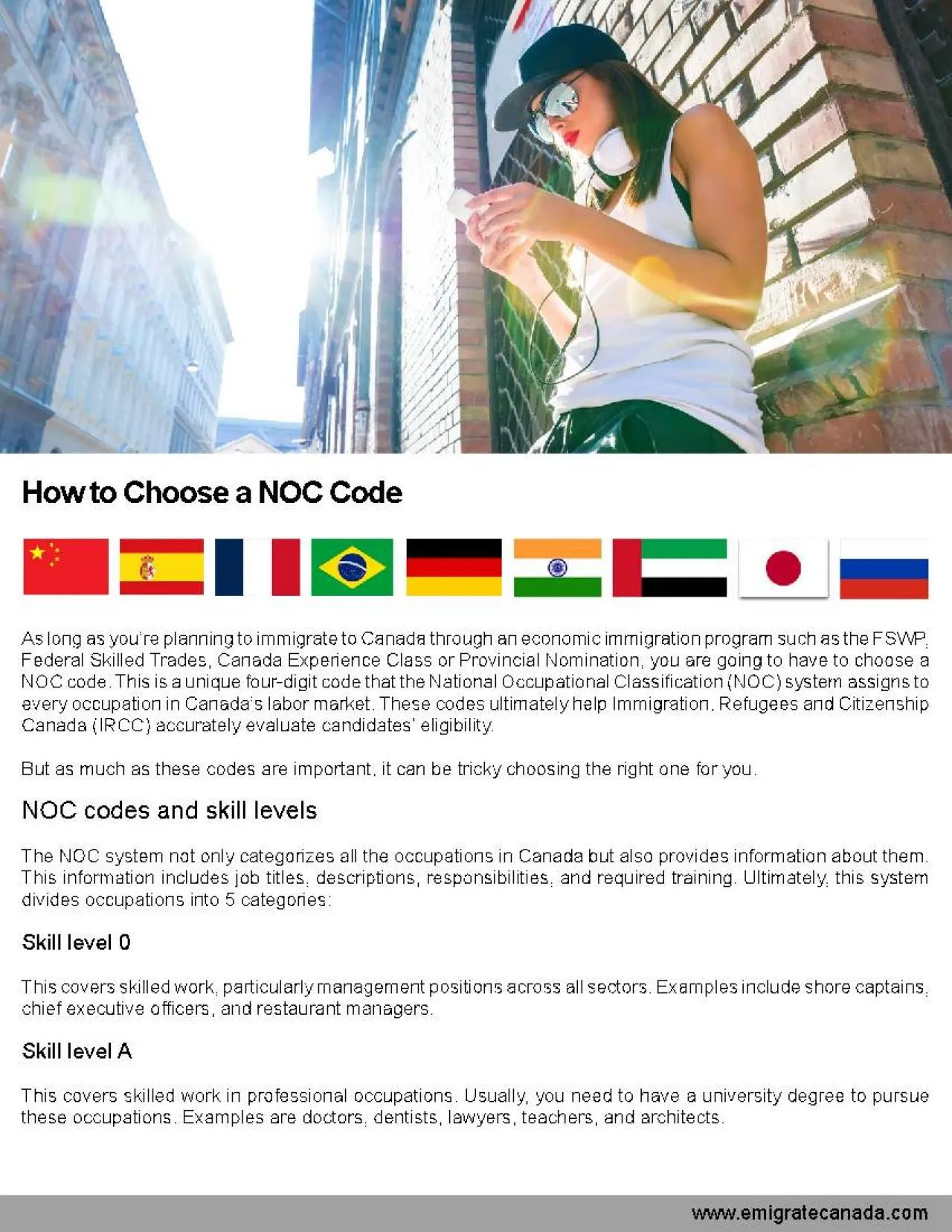 PDF-How to Choose a NOC Code for Canada Immigration