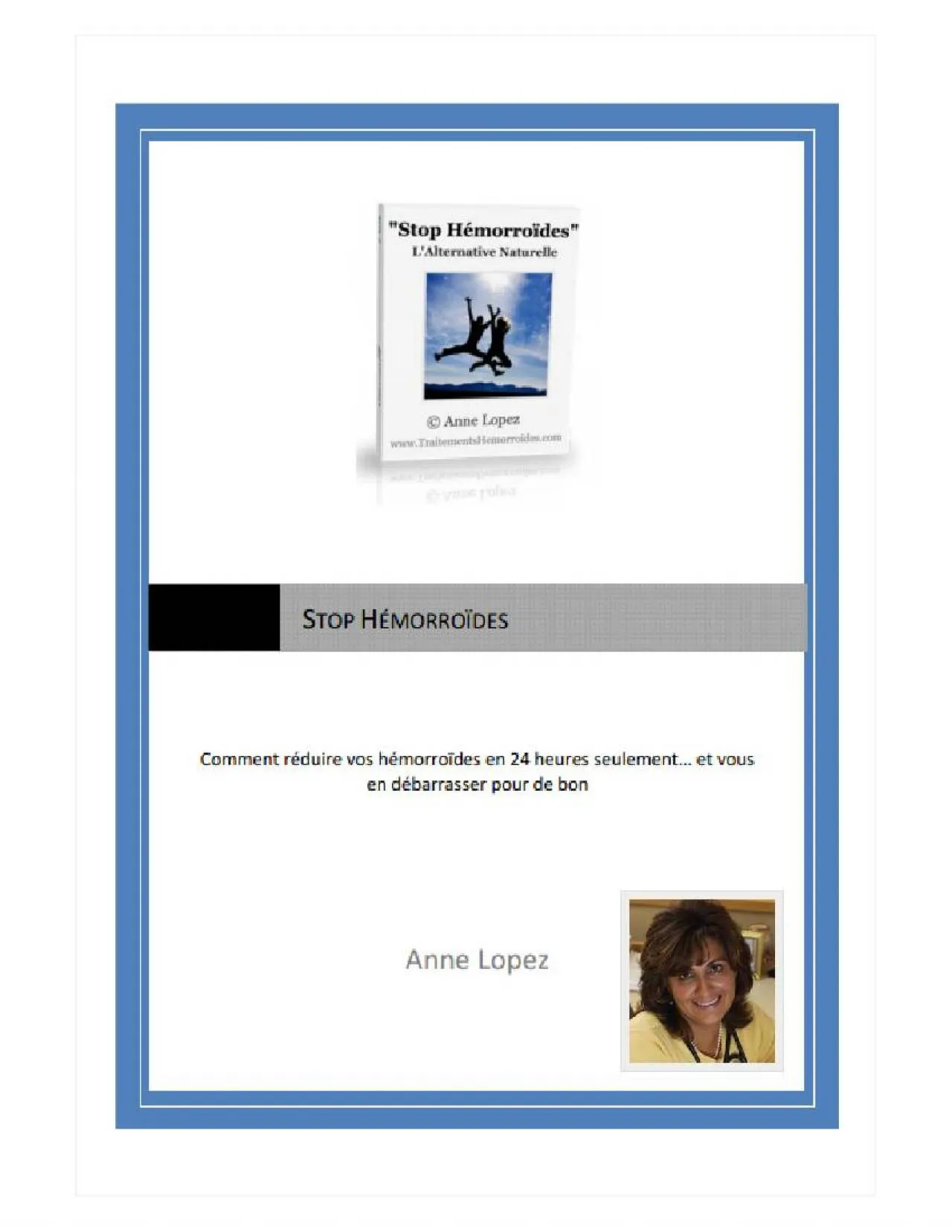 PDF-Stop Hémorroïdes PDF. Livre de Anne Lopez | EBook Gratuit