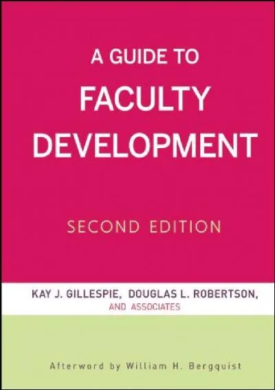 [EPUB] -  A Guide to Faculty Development