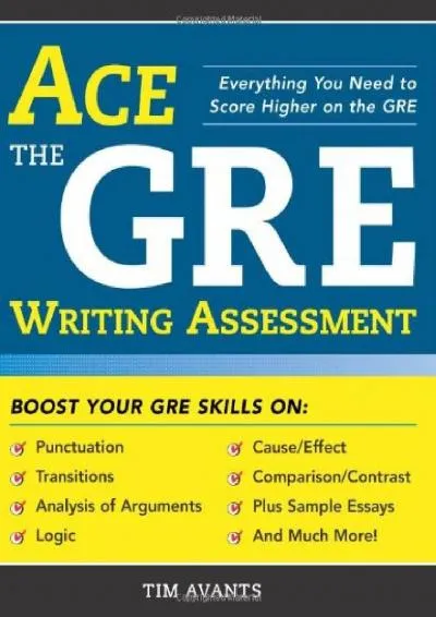 [EBOOK] -  Ace the GRE Writing Assessment