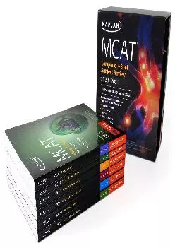 [READ] -  MCAT Complete 7-Book Subject Review 2020-2021: Online + Book + 3 Practice Tests (Kaplan Test Prep)