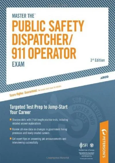 [DOWNLOAD] -  Master The Public Safety Dispatcher/911 Operator Exam: Targeted Test Prep