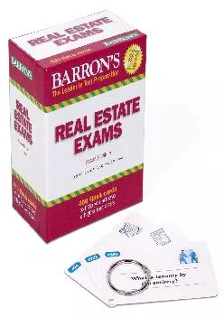[DOWNLOAD] -  Real Estate Exam Flash Cards