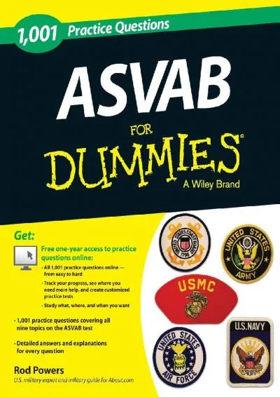 [READ] -  1,001 ASVAB Practice Questions For Dummies (+ Free Online Practice)