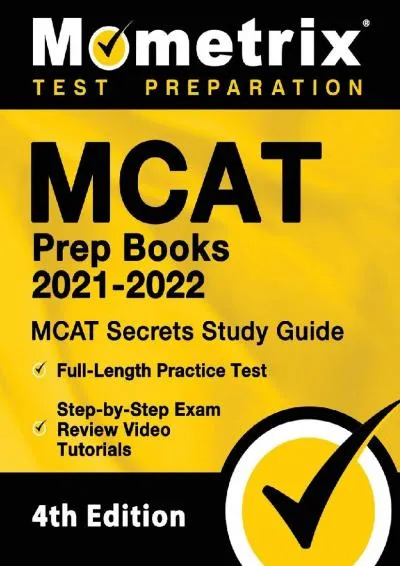 [EPUB] -  MCAT Prep Books 2021-2022 - MCAT Secrets Study Guide, Full-Length Practice Test,