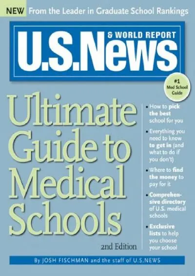 [READ] -  U.S. News Ultimate Guide to Medical Schools, 2E