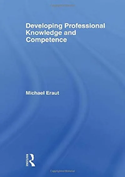 [EPUB] -  Developing Professional Knowledge And Competence