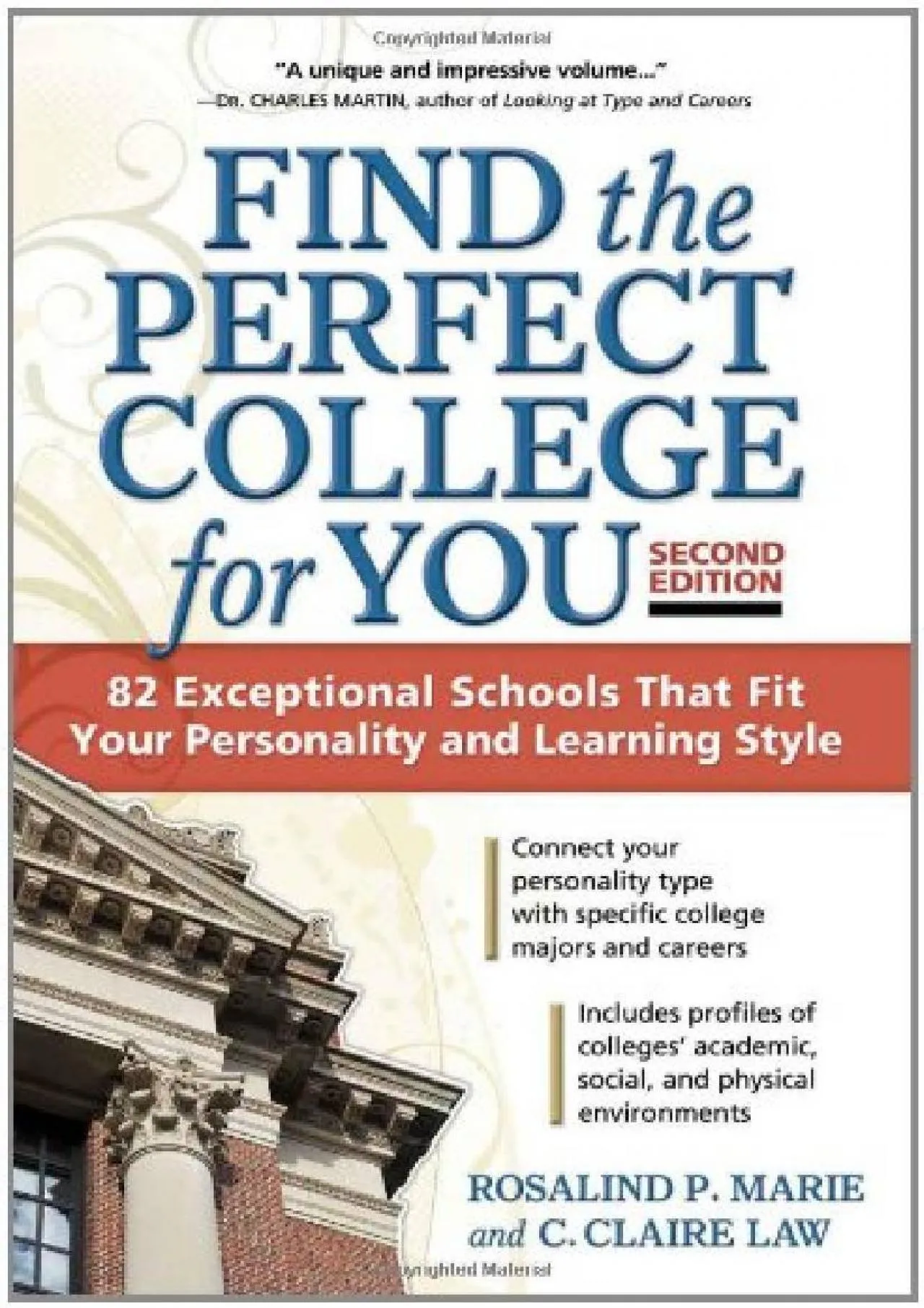 PDF-[EPUB] - Find the Perfect College for You: 82 Exceptional Schools that Fit Your Personality