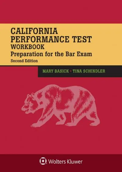 [EPUB] -  California Performance Test Workbook: Preparation for the Bar Exam (Bar Review)