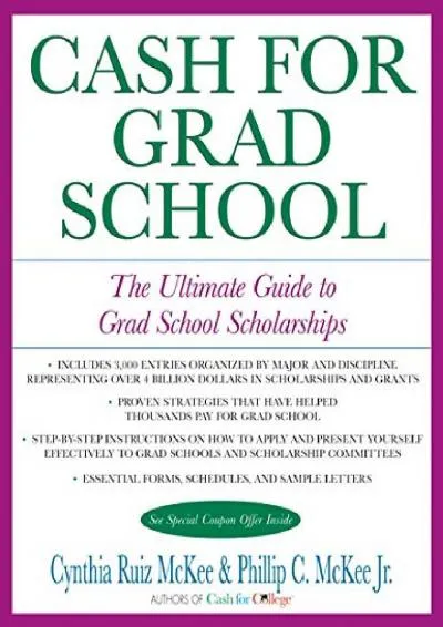 [READ] -  Cash for Grad School (TM): The Ultimate Guide to Grad School Scholarships (Harperresource