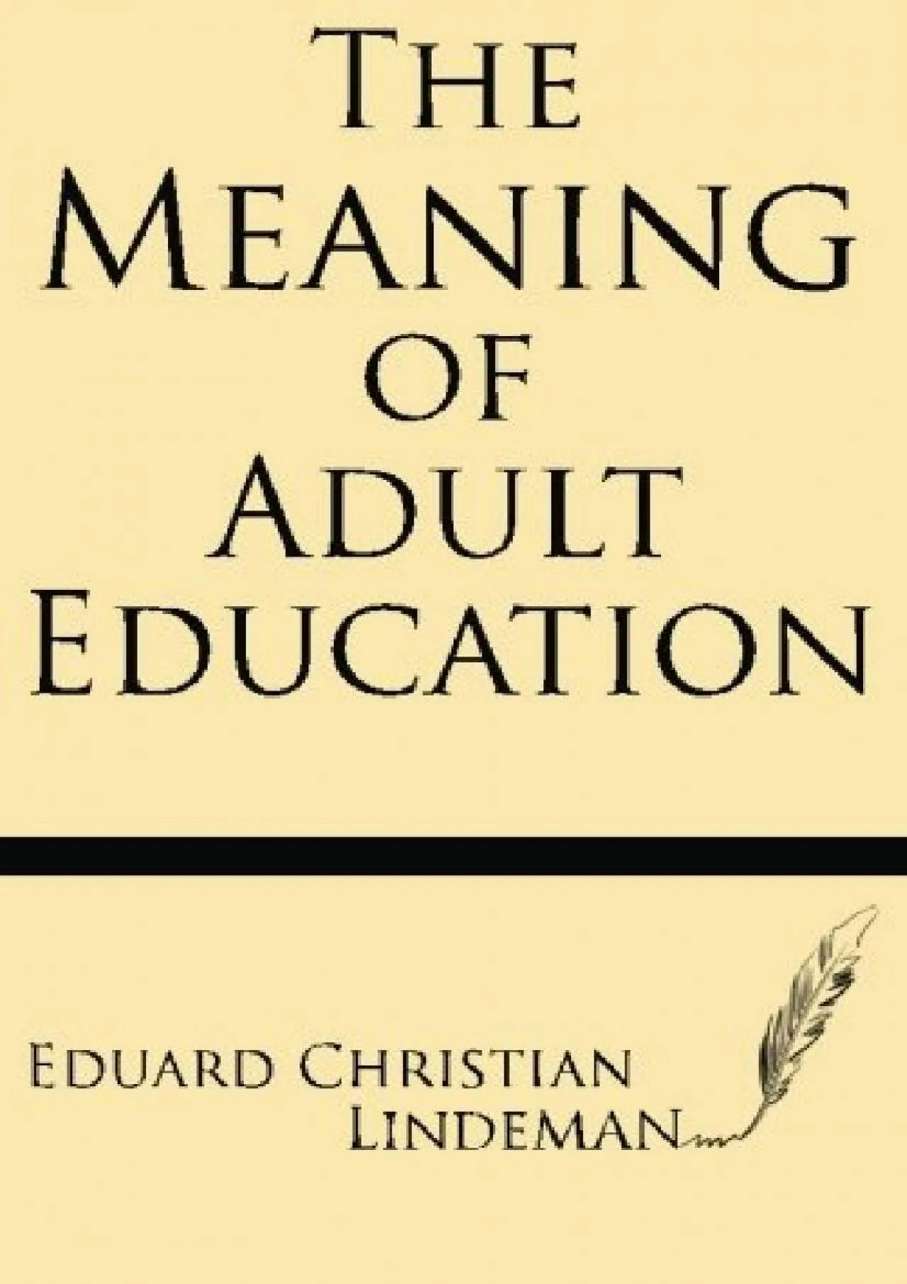 PDF-[EPUB] - The Meaning of Adult Education