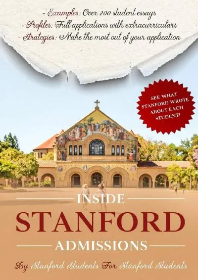 [EBOOK] -  Inside Stanford Admissions