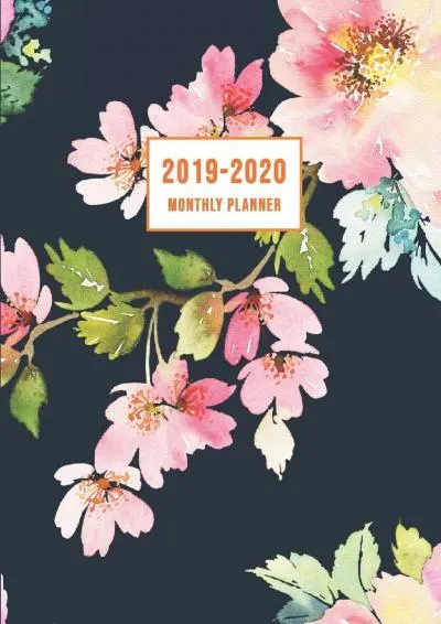 [EBOOK] -  2019-2020 Monthly Planner: Large Academic Year Planner with Inspirational Quotes