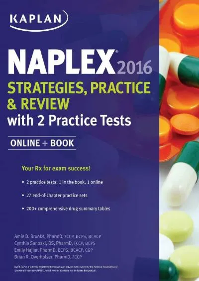 [DOWNLOAD] -  NAPLEX 2016 Strategies, Practice, and Review with 2 Practice Tests: Online + Book