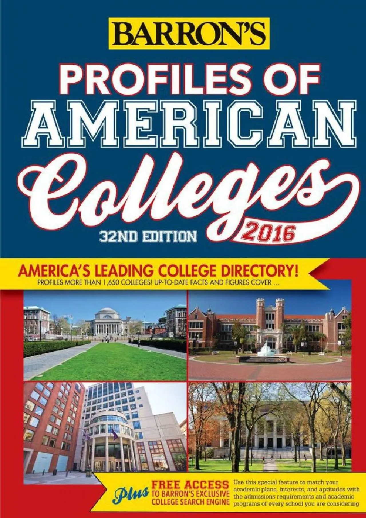 PDF-[EPUB] - Profiles of American Colleges 2016 (Barron\'s Profiles of American Colleges)