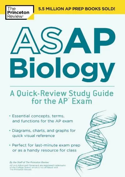 [DOWNLOAD] -  ASAP Biology: A Quick-Review Study Guide for the AP Exam (College Test Preparation)