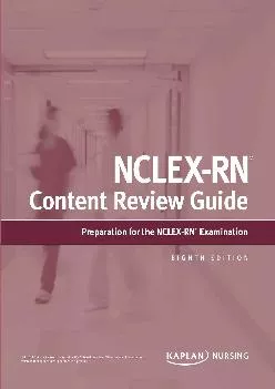 [READ] -  NCLEX-RN Content Review Guide: Preparation for the NCLEX-RN Examination
