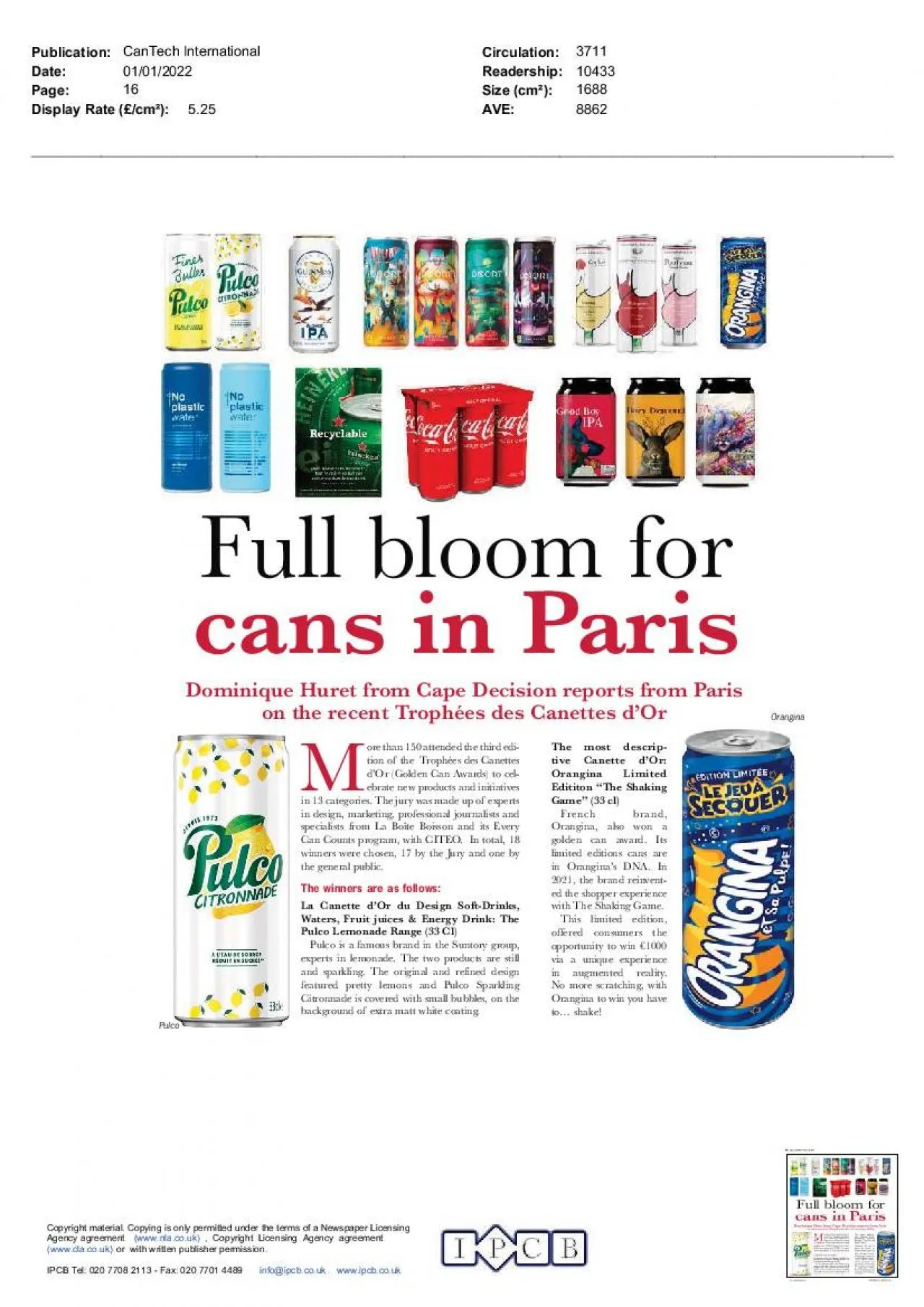 PDF-Full bloom for cans in Paris