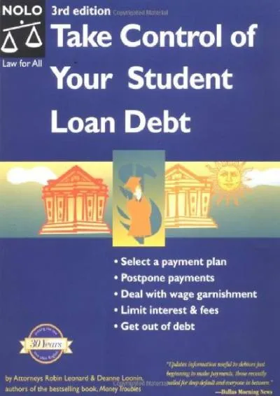 [EBOOK] -  Take Control of Your Student Loan Debt