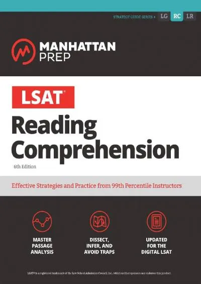 [EBOOK] -  LSAT Reading Comprehension (Manhattan Prep LSAT Strategy Guides)