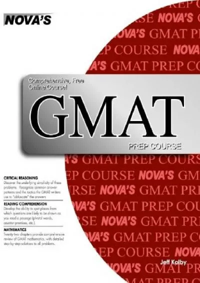 [DOWNLOAD] -  GMAT Prep Course